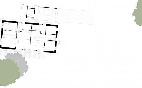 Neubau Wohnhaus Rädel - Grundriss
